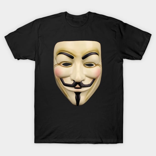 Anonymous T-Shirt by SteelWoolBunny